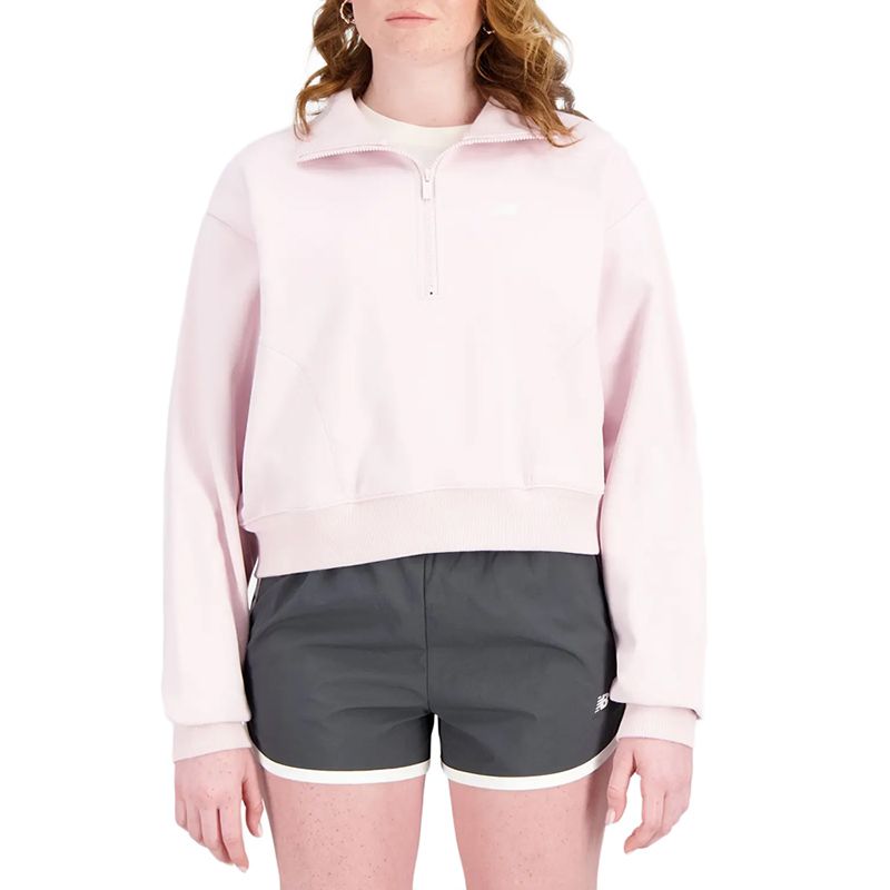 Bluza New Balance WT31501SOI - różowa