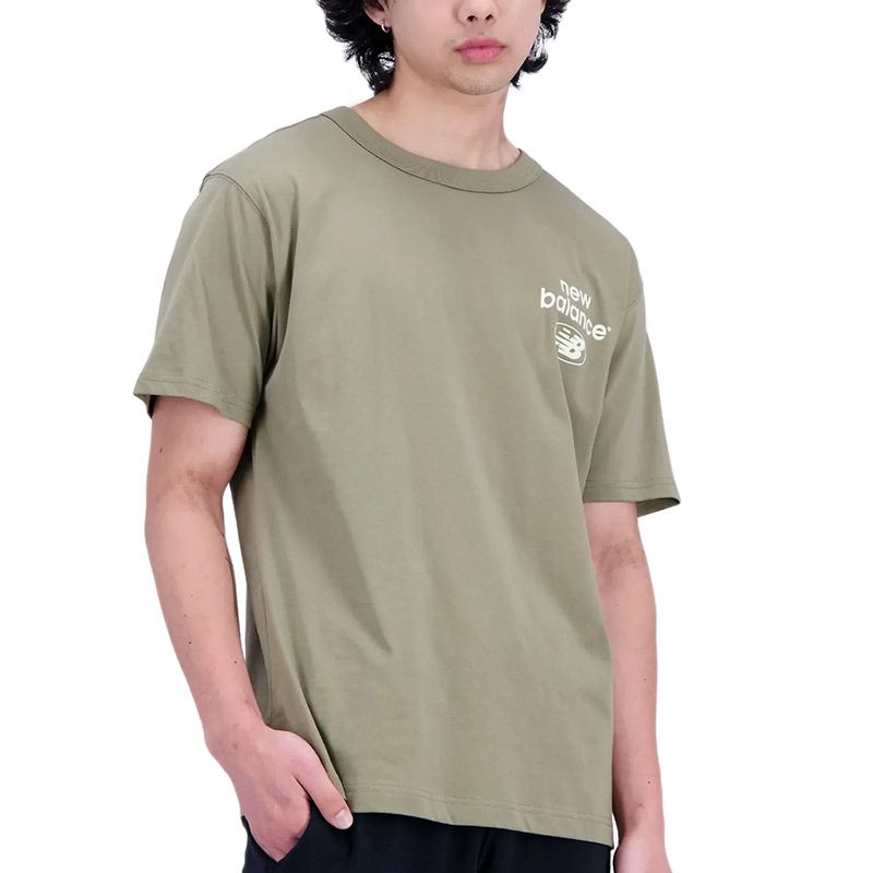 Koszulka New Balance MT31518CGN - zielona
