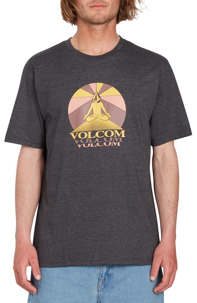 t-shirt męski VOLCOM MR BLISSER TEE Heather Black