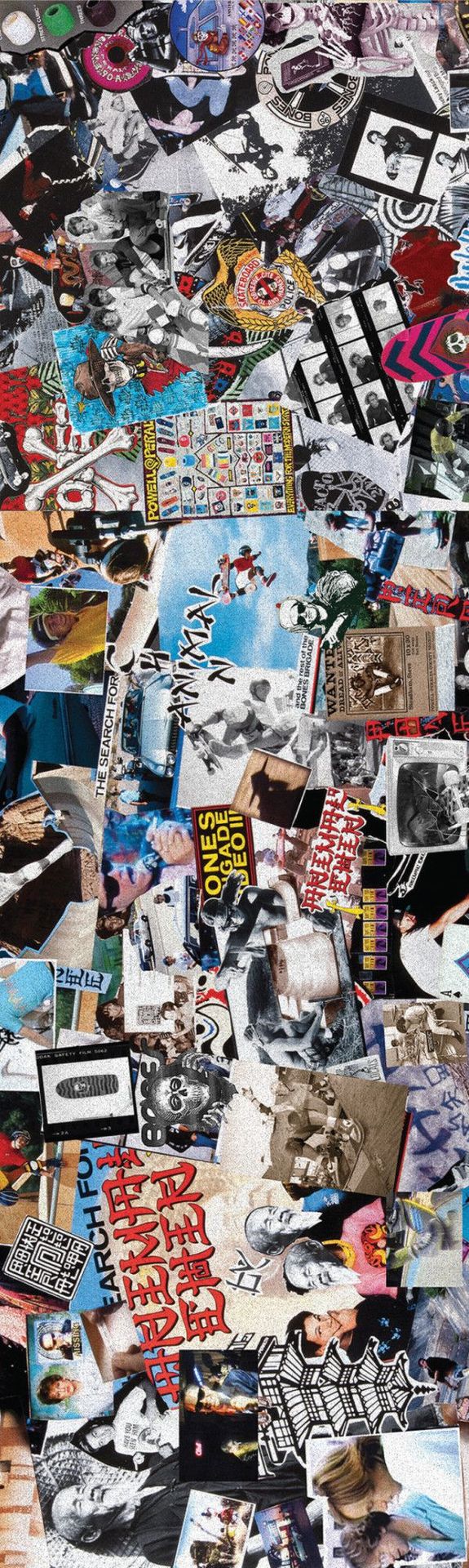 grip POWELL PERALTA ANIMAL CHIN COLLAGE GRIPTAPE