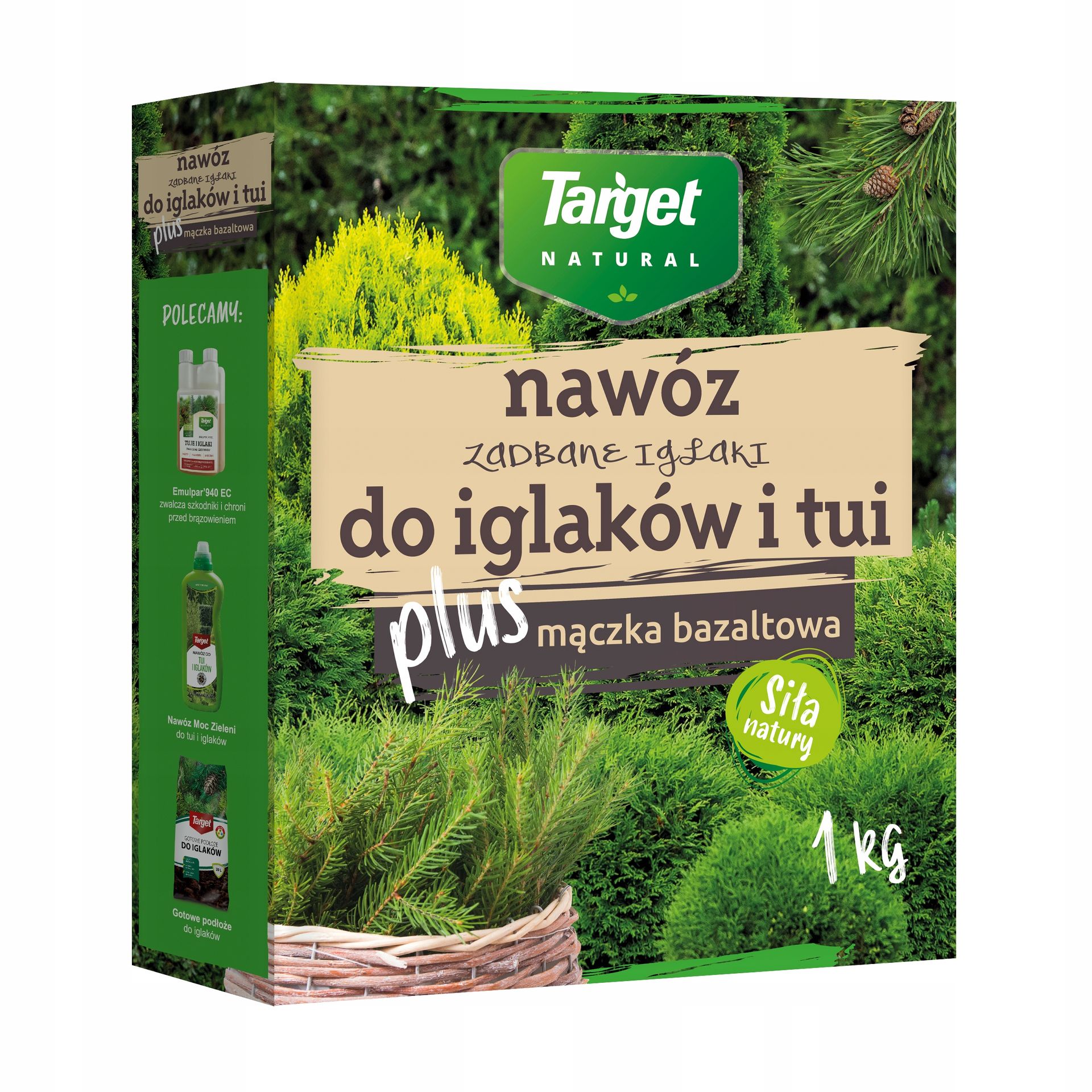 Nawóz do iglaków i tui 1kg Zadbane iglaki Target