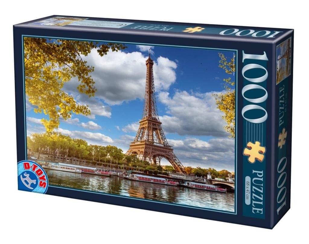 Puzzle 1000 Francja Paryż Widok n Wieżę Eiffla Nowa
