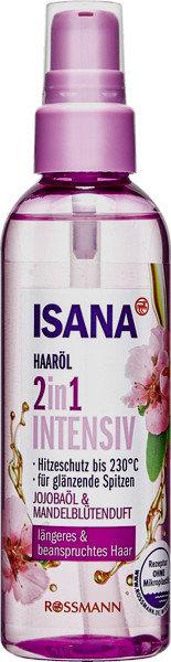 Isana 2w1 olejek jojoba ochrona stylizacja