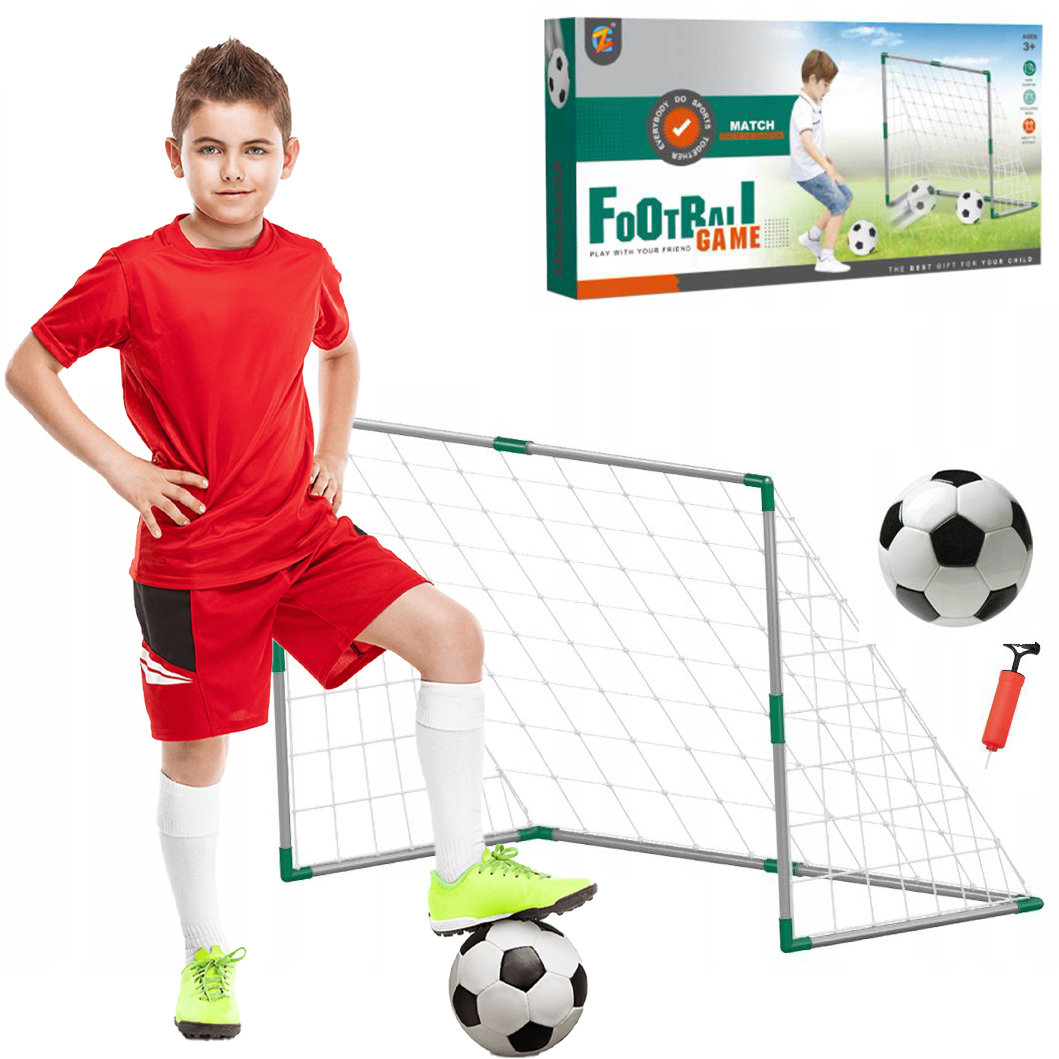 Bramka Z Piłką 108X47X68 Zabawka Dla Dzieci