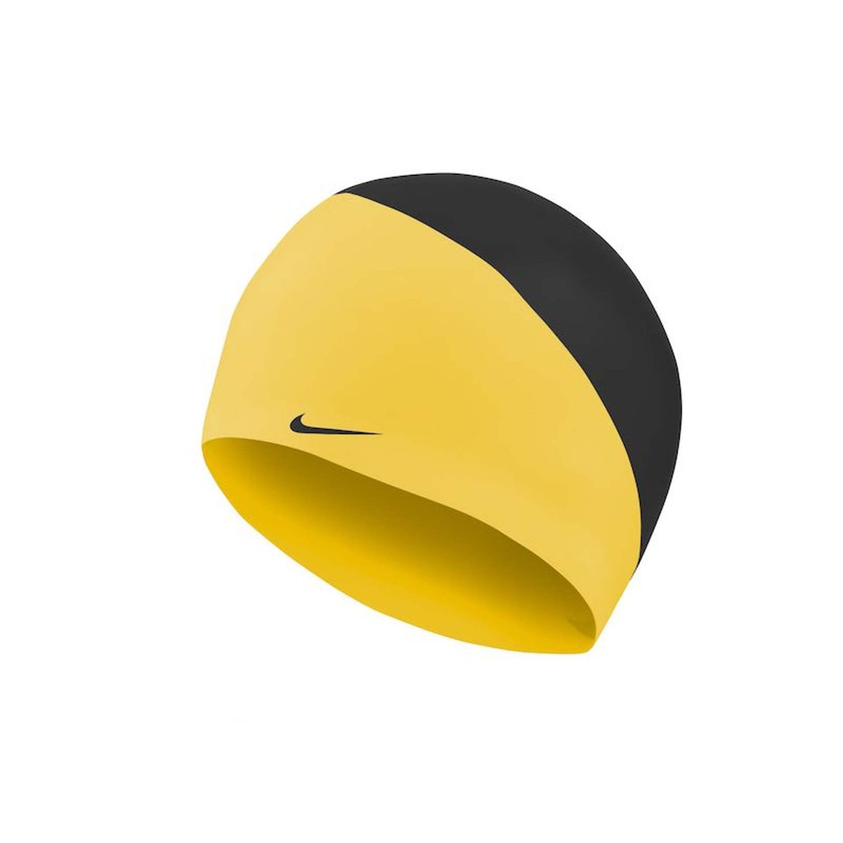 Czepek Pływacki Silikonowy Nike Slogan Cap Yellow/Black