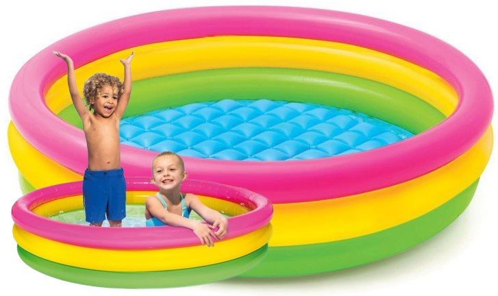 Basen Ogrodowy Brodzik z dmuchanym dnem  in.57422 147x33