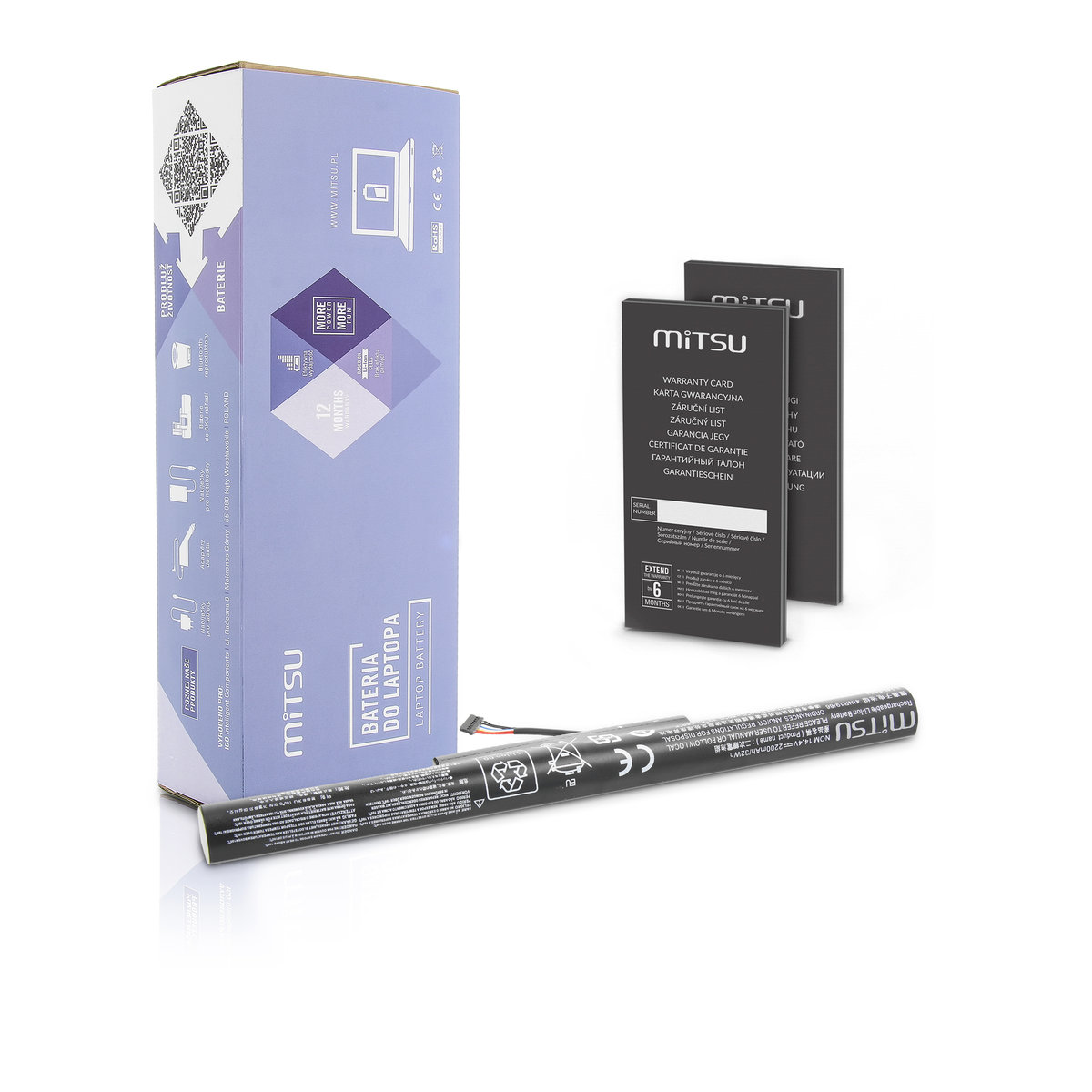 Mitsu bateria Lenovo IdeaPad 310, 510S BC/LE-310