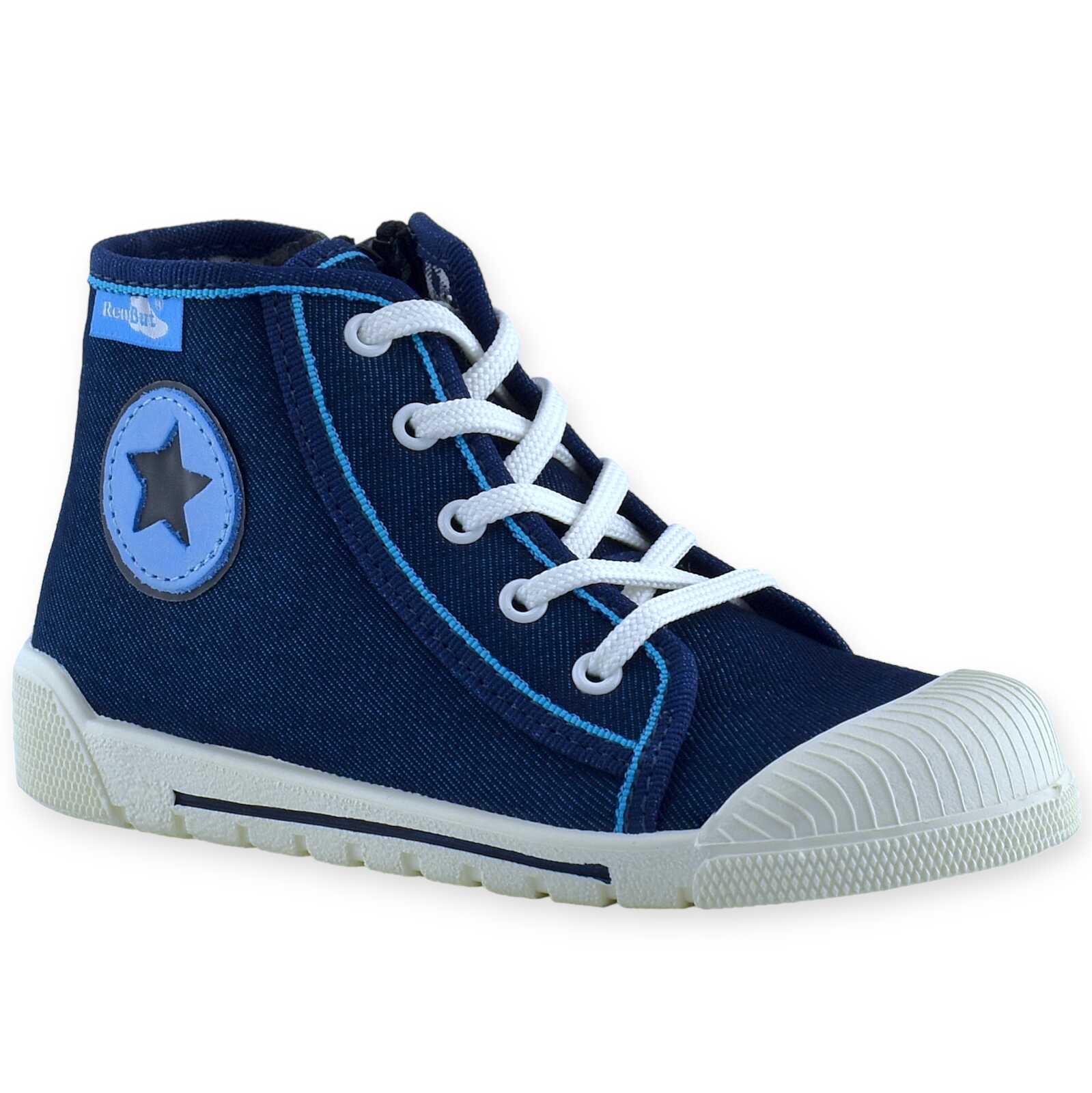 Trampki dziecięce RenBut 33-381_LP-0823 Granatowe