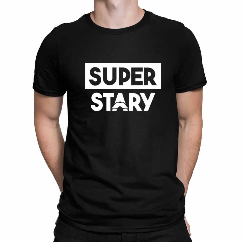 Super stary (wersja 2) - męska koszulka na prezent dla taty