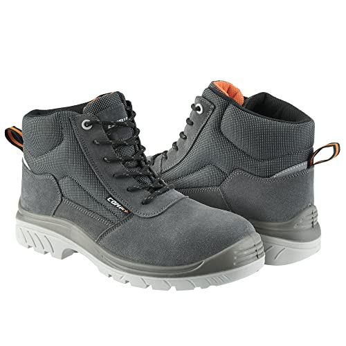 Bellota 72309GJS1P44-Męski i damski S1P buty ochronne Szary, 44 EU, Szary, 44 EU X-szerokie