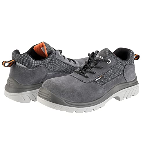 Bellota 72310GJS1P42 obuwie ochronne Comp+ Szary S1P dla mężczyzn i kobiet, obuwie przemysłowe Unisex Dorosły, Szary, 42 EU X-szerokie