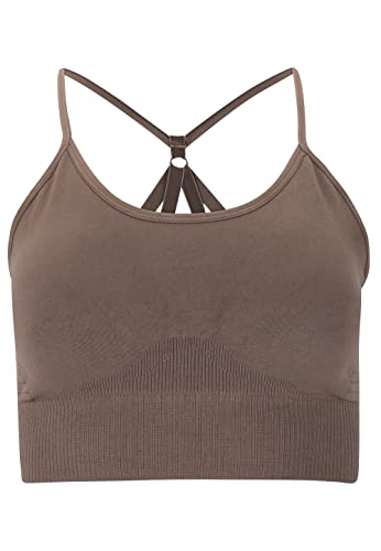 Athlecia Damski biustonosz sportowy FOAN W bezszwowy biustonosz