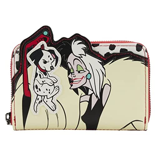 Loungefly Disney Porte-monnaie 101 Dalmatiens Villains Scene Cruella