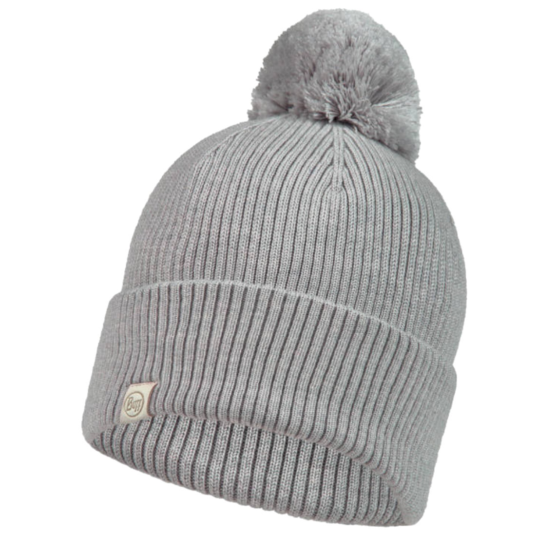 Buff Tim Merino Hat Beanie 1264639331000, Kobieta/Mężczyzna, Czapka, szara