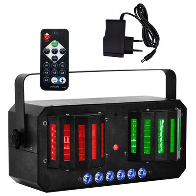 LIGHT4me DERBY MIX STROBO LASER multiefekt LED