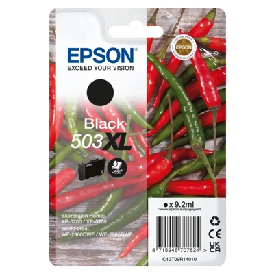 Tusz Oryginalny Epson 503 XL (C13T09R14010) (Czarny) | Darmowa Wysyłka w 24h