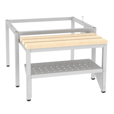 Półeczka na buty do podstawy metalowej PPW 321 W wysuwanej szerokość 60 cm