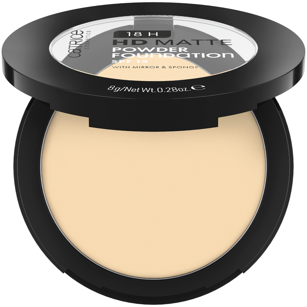 Catrice 18h HD Matte Powder Foundation 010W 8g