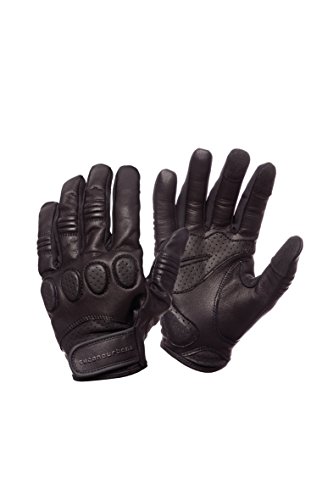 Tucano Urbano 9920UN4 GIG - Summer glove, 100% prawdziwa skóra, ekran dotykowy, czarny, rozmiar M