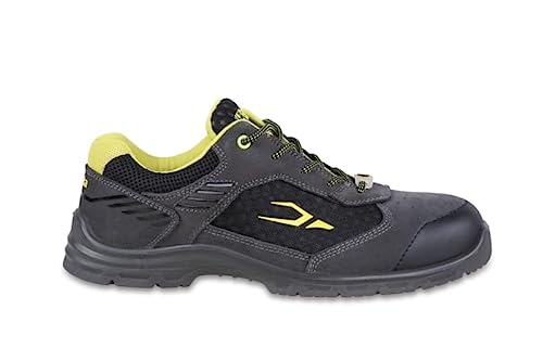 Beta - 7213G 36 ​​NEW FLEX-Unisex Niskie i lekkie buty antykontuzjowe z zamszu o wysokiej pocenie z wkładkami z siatki i anatomiczną wkładką z węgla