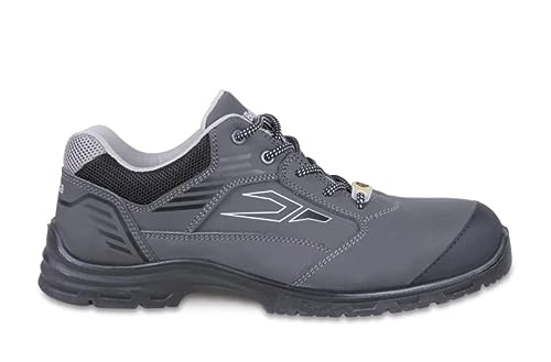 Beta 7214G 39 NOWY FLEX-Niebieskie, elastyczne i lekkie buty antykontuzjowe Unisex w wodoodpornej akcji nubukowej z wkładką zapobiegającą ścieraniu w obszarze okucia i anatomicznej wkładki z węgla
