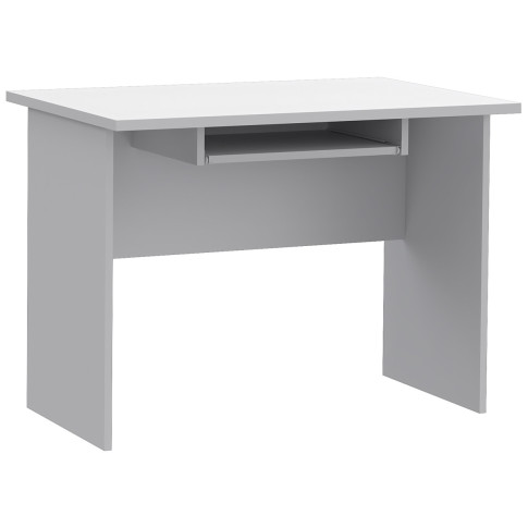 Białe minimalistyczne biurko do komputera 100 cm S9-S26