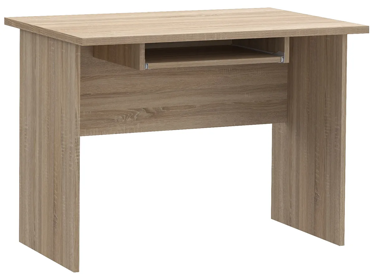 Elior Skandynawskie biurko do komputera 100 cm dąb sonoma P1-D87