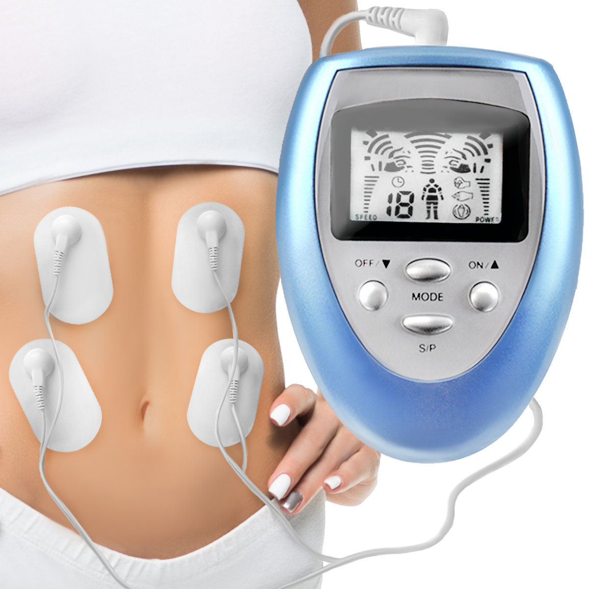 Elektrostymulator Stymulator Mięśni Nerwów Zestaw ISO TRADE