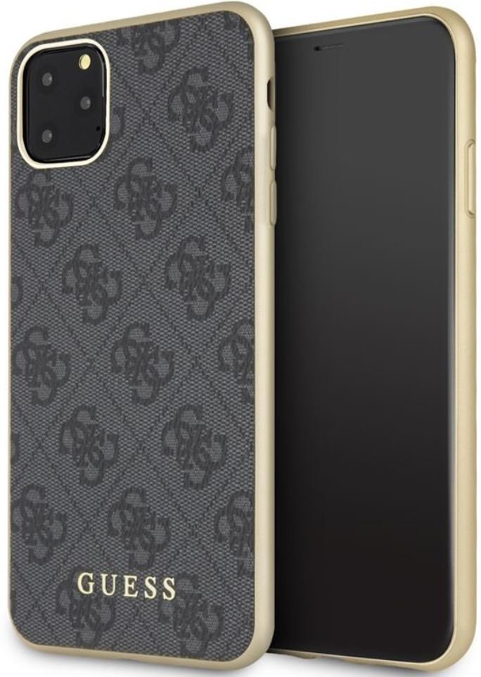 Guess 4G Charms Collection Etui iPhone 11 Pro Max szary GUHCN65G4GG