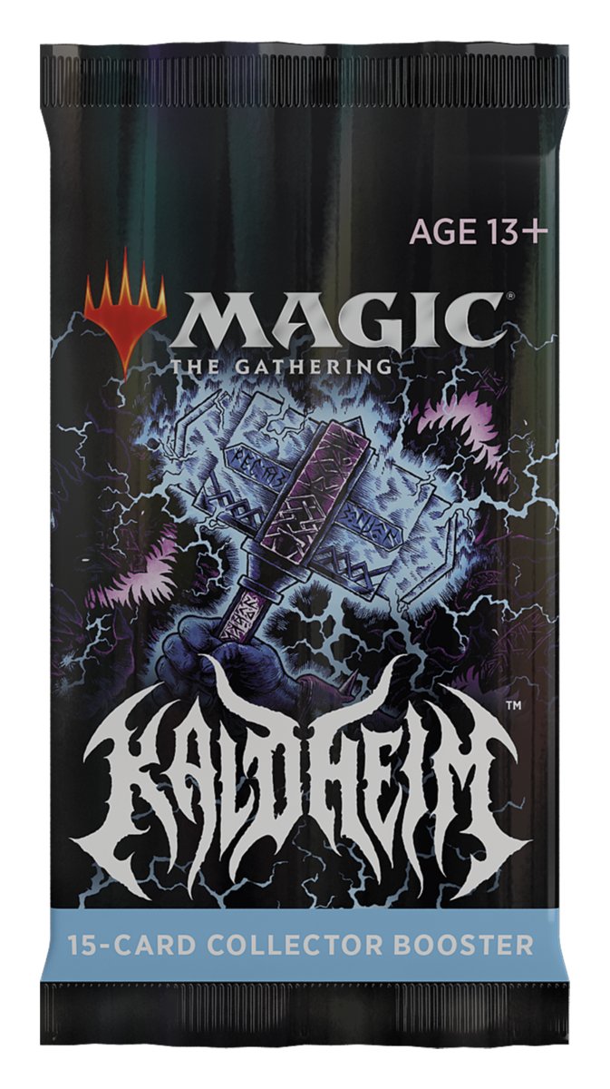 Karty kolekcjonerskie magic the gathering: kaldheim collector booster