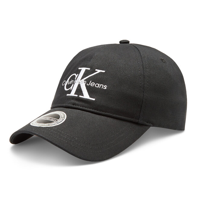 Czapka z daszkiem Calvin Klein Jeans Monogram K50K510061 Black BDS