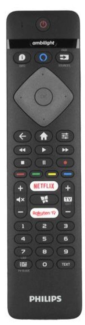 Pilot Philips YKF456-009 Netflix Rakuten org LCD 43PUS7805/12  43PUS7855/12  55PUS7805/12  55PUS7855/12  65PUS7855