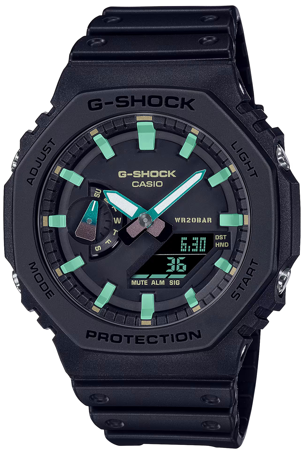 Zegarek G-SHOCK GA-2100RC-1AER G-SHOCK TEAL AND BROWN -
