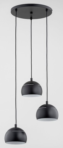 Plus lampa wisząca 3-punktowa czarna 62293