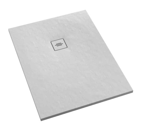 SCHEDPOL SCHEDLINE COLLECTION Brodzik prostokątny PROTOS WHITE STONE 80x170x4 z systemem STABILSOUND PLUS 3SP.P1P-80170/B/ST-M1/B/ST-