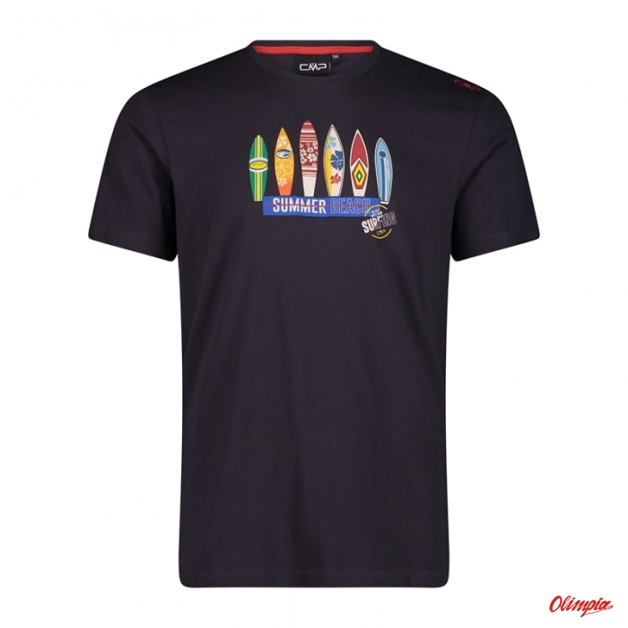 Koszulka męska CMP T-SHIRT 30T9367/53UN