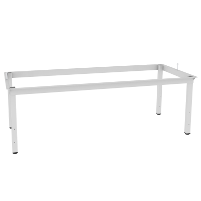 Wysoka podstawa o nogach P 433 W bez siedziska do szaf metalowych 120 cm szer.