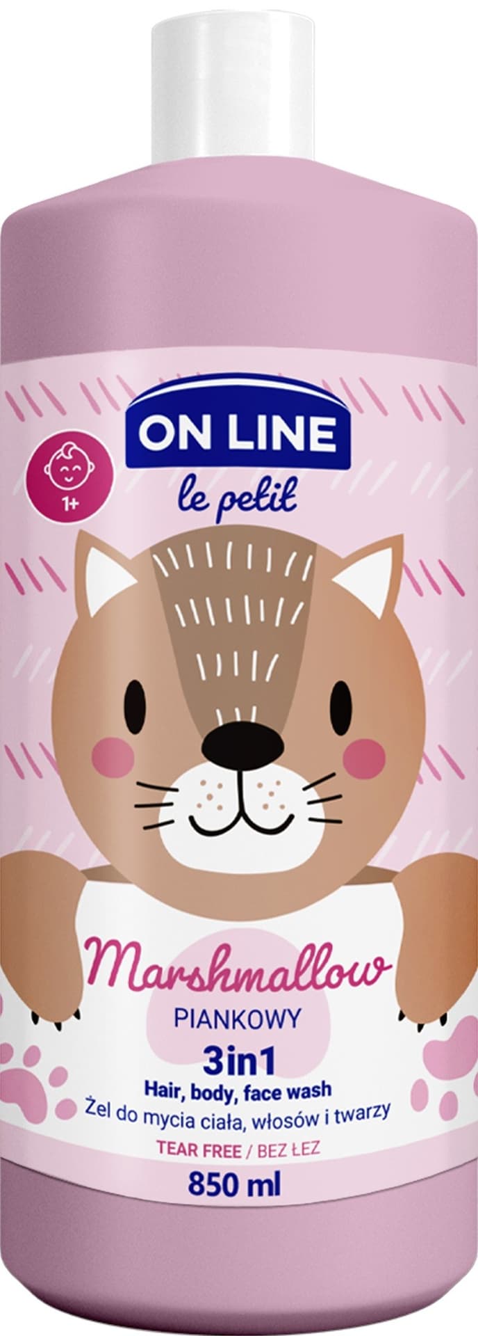 FS On LINE BABY Żel 3w1 850ml Piankowy