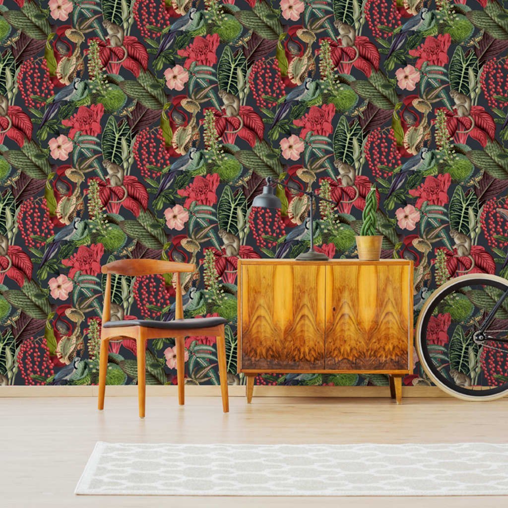 DUTCH WALLCOVERINGS Tapeta Amazon, kolorowa