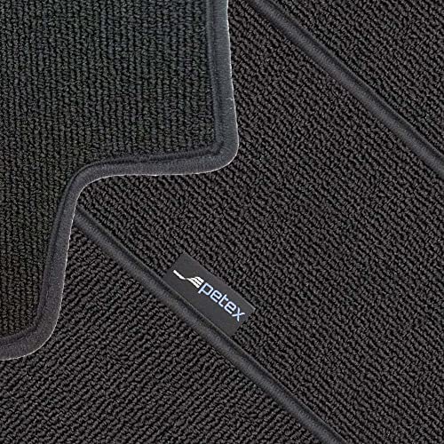PETEX Dance dywanik samochodowy Premium dopasowany tył czarny 1-częściowy