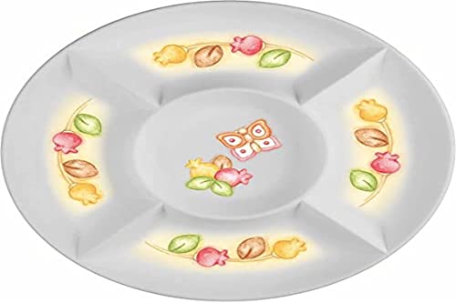 THUN - Przystawka Grace - Linea Grace, Home Is Where Your Family Is - Kuchnia do stołu - Porcelana - Ø 24,3 x 2,4 cm