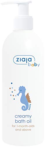Ziaja Baby kremowy hipoalergiczny olejek do kąpieli dla dzieci od 1 miesiąca życia 300 ml