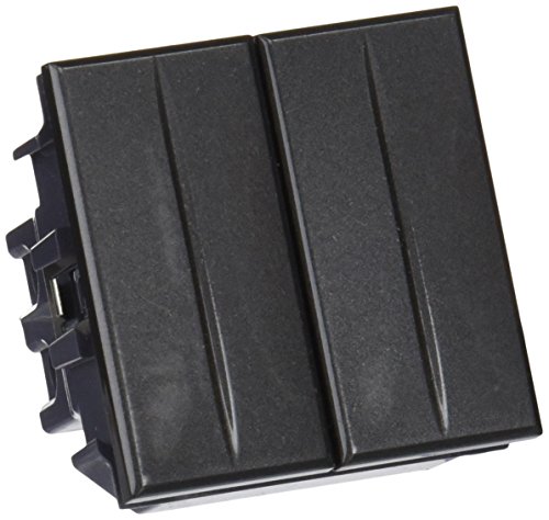 Legrand AXOLUTE Przycisk podwójny 2 moduły AXIAL antracyt HS4036/2 HS4036/2
