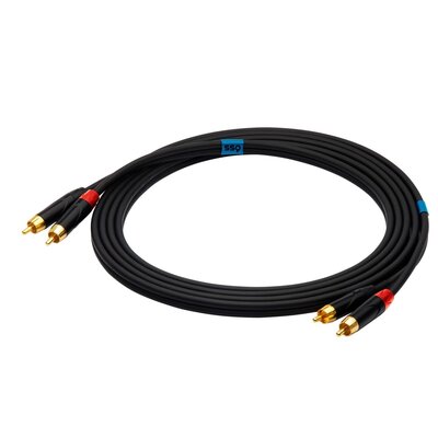 SSQ RCARCA1 - kabel 2xRCA- 2xRCA 1 metrowy