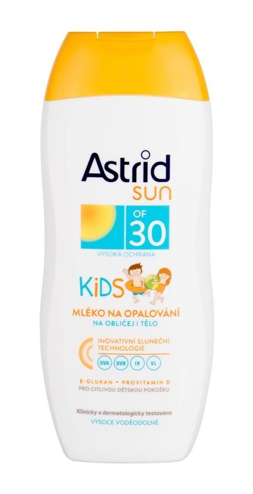 Astrid Sun Kids Face and Body Lotion SPF30 preparat do opalania ciała 200 ml dla dzieci