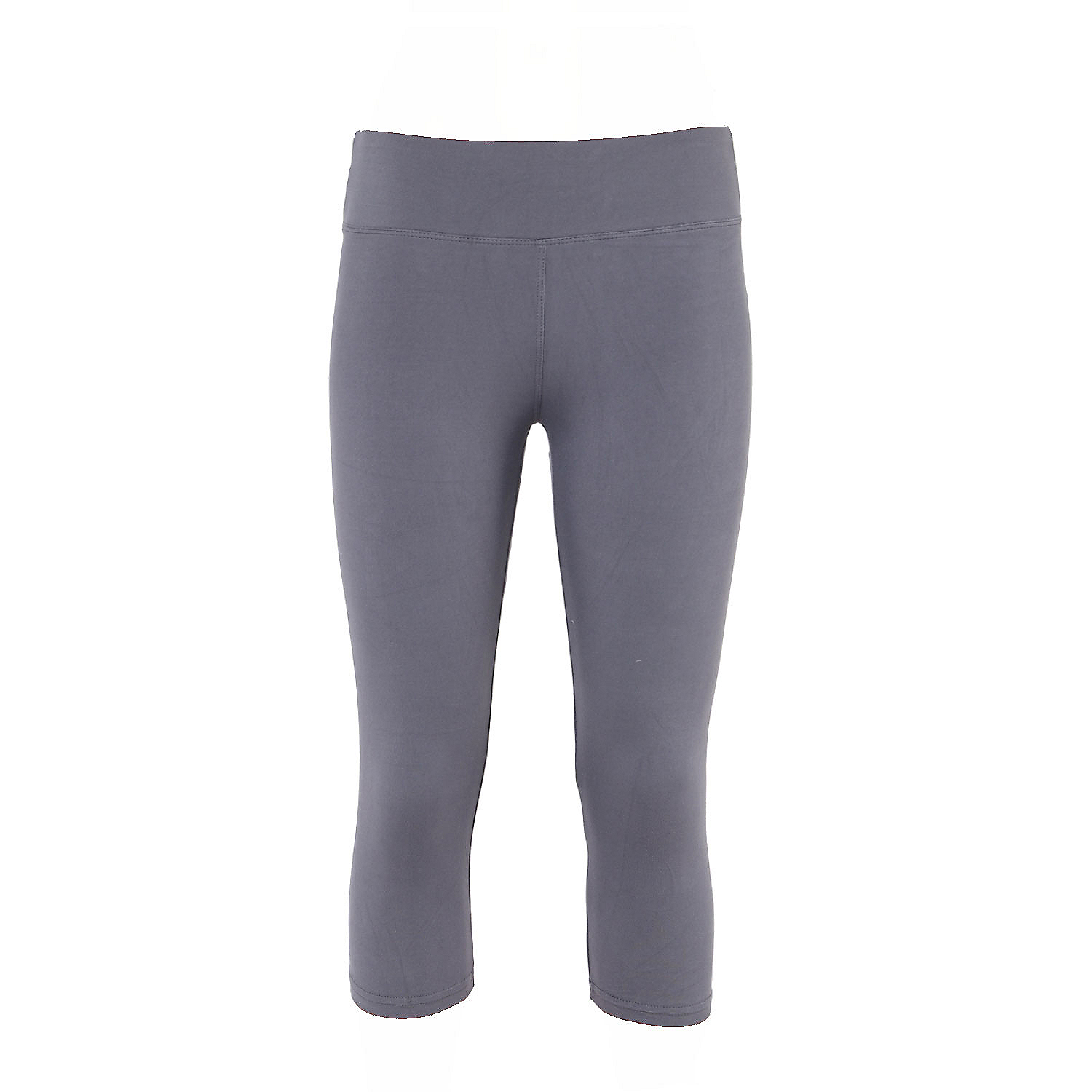 Legginsy damskie ¾, szare, rozmiar S/M