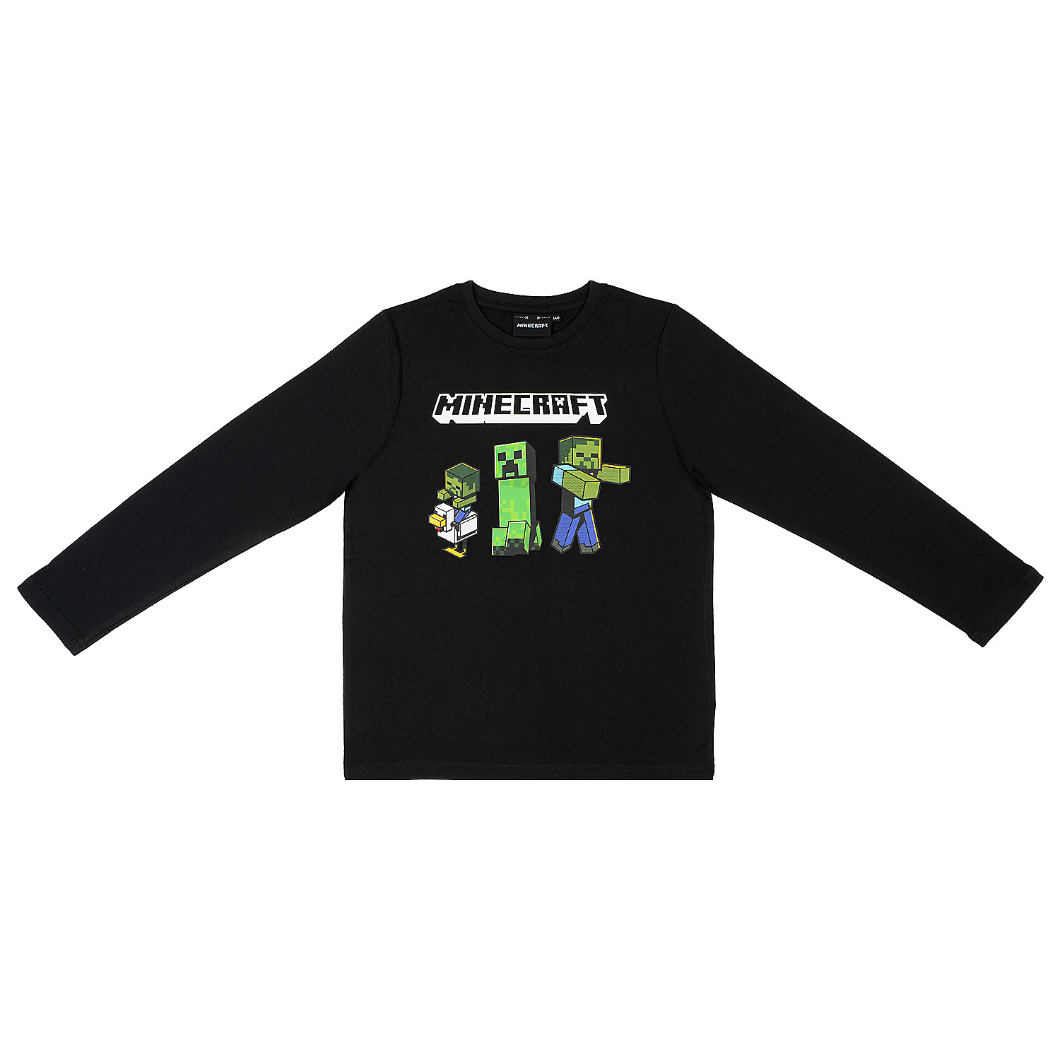 Bluzka Minecraft, 152 cm, wzór Moby, z długim rękawem