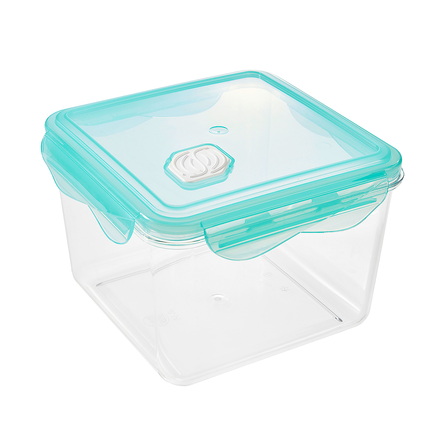 Pojemnik na żywność z klipsem, PP/tritan, 1,7L, seledynowy