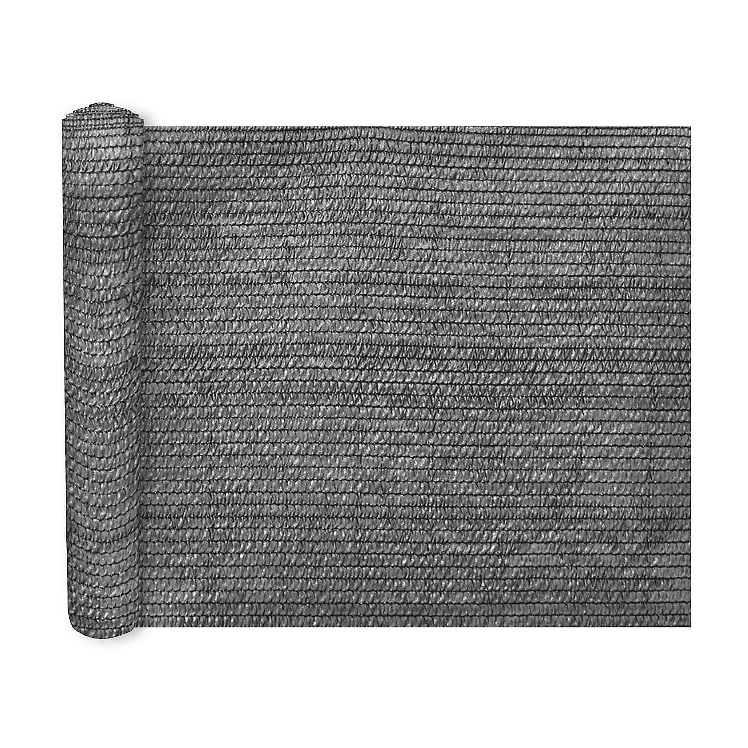 Osłona ogrodzeniowa, 1,5x10 m, szara