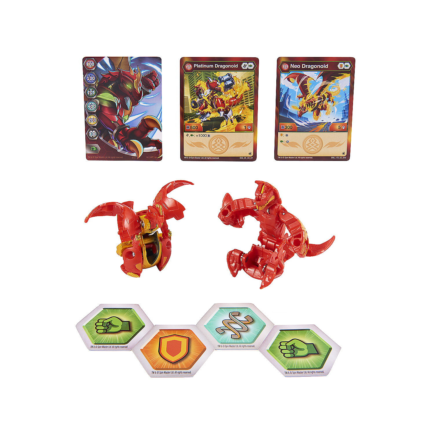 Zestaw Dragonoid Brawler Pack, Bakugan Evolutions